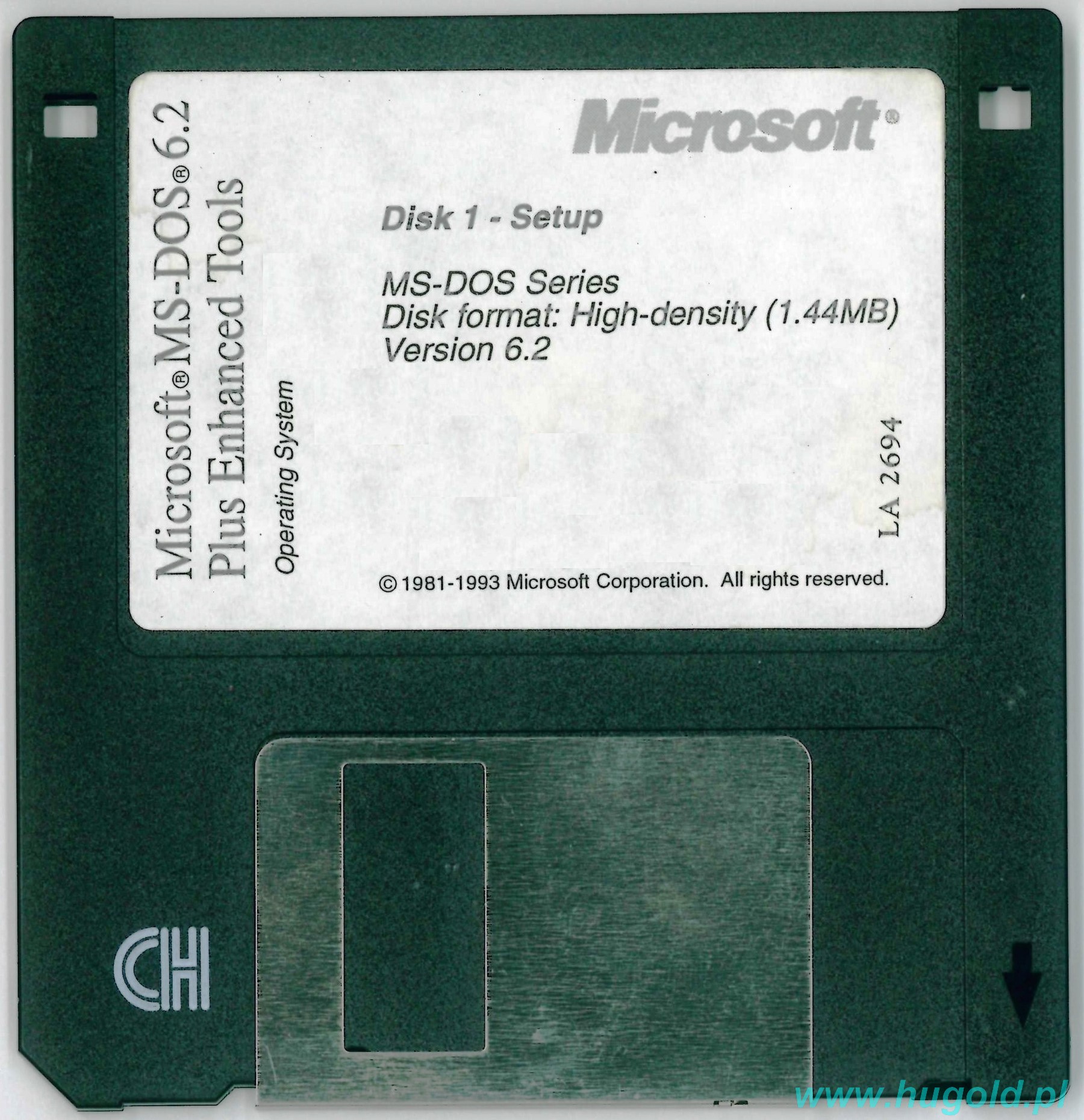 Microsoft MS-DOS 6 Full Version Operating System on 3.5/" Floppy Disks